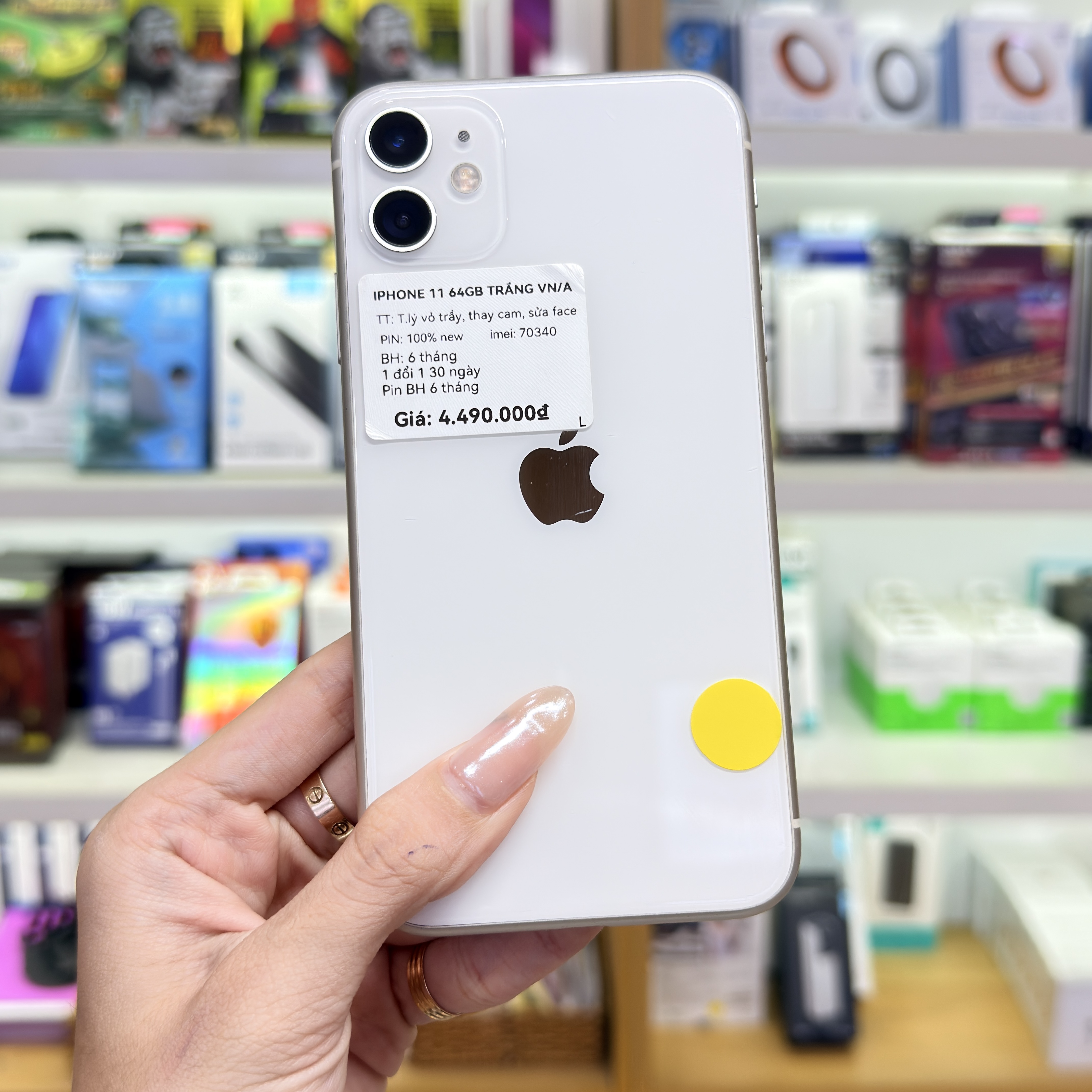 IPHONE 11 64GB TRẮNG VN
