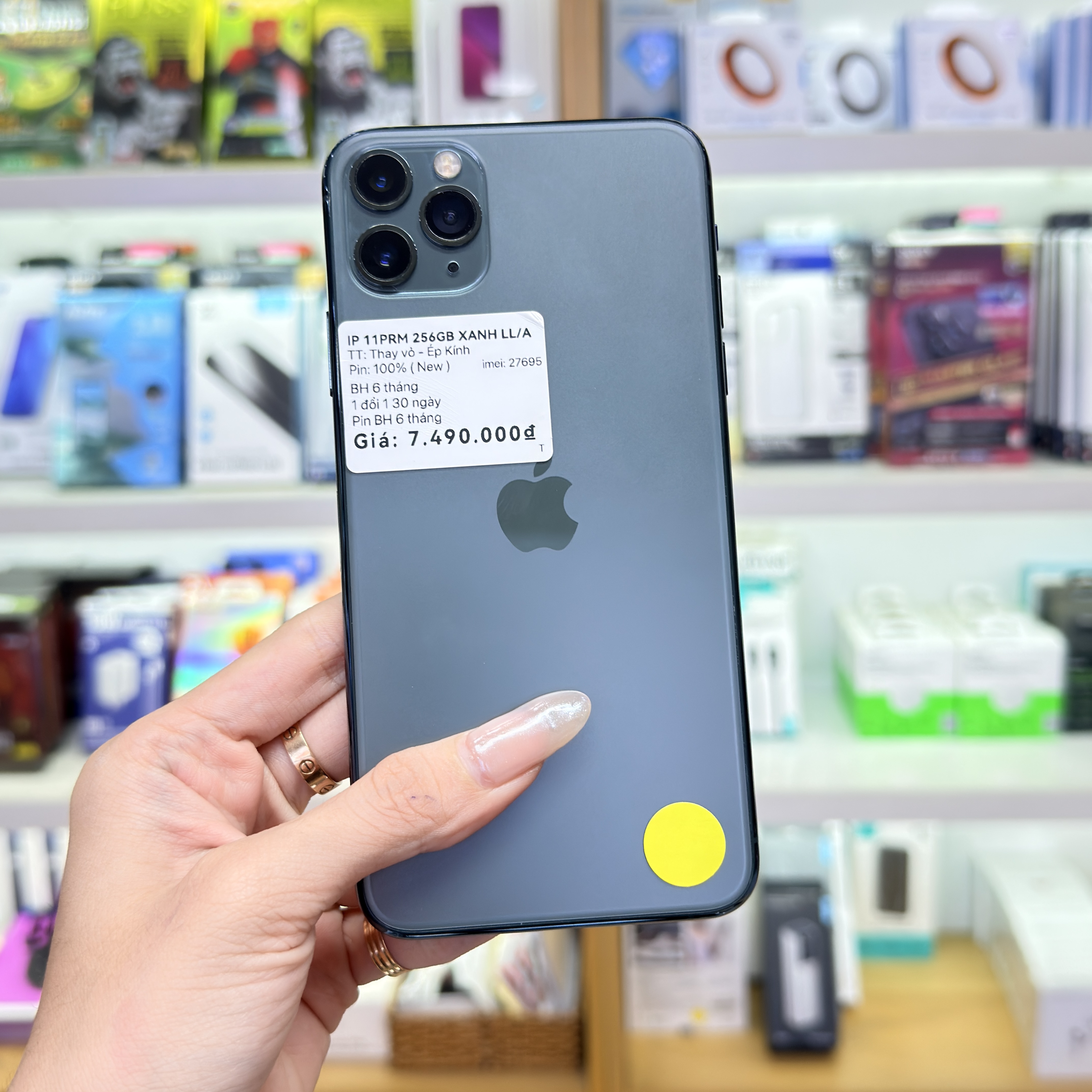 IPHONE 11 PROMAX 256GB XANH LL